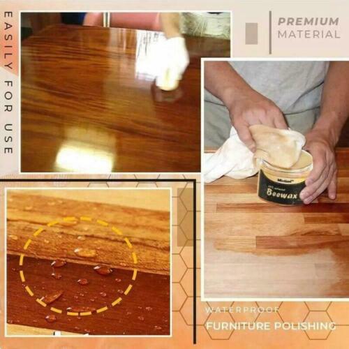 Wood Seasoning Beewax Complete Solution Furniture Care 1 Polishing Beeswax O1b1